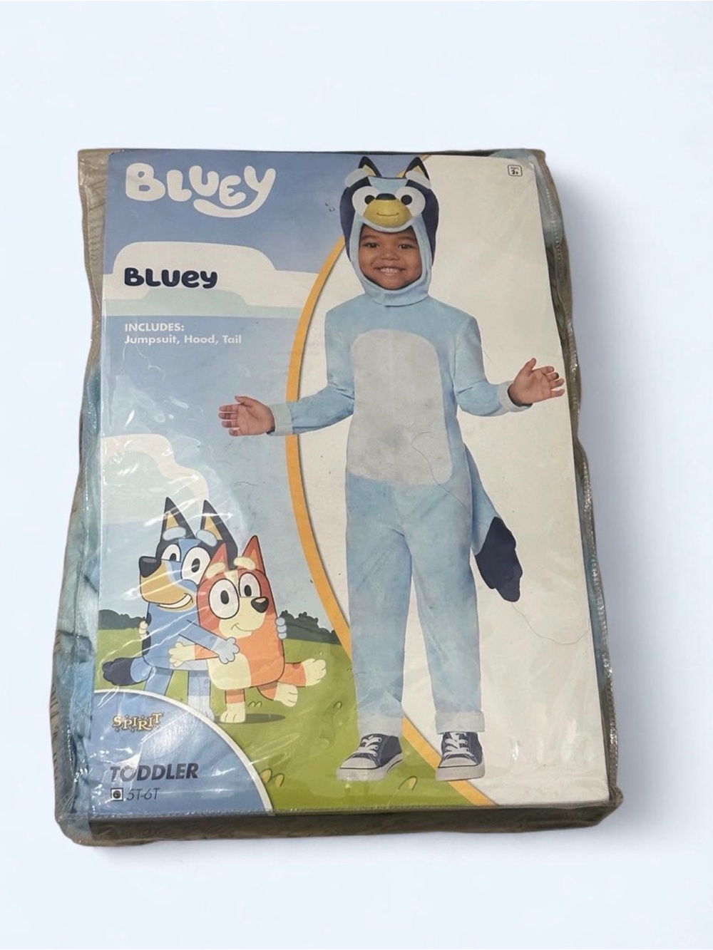 Bluey Toddler Costume - Light Blue/White